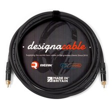Câble Audio RCA Vers RCA. Fil Phono. Van Damme Sub Woofer Long 3M, 10M