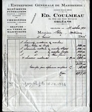 ORLEANS (45) MARBRERIE /