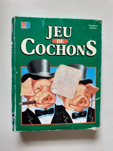 Jeu cochons b - jeu, m