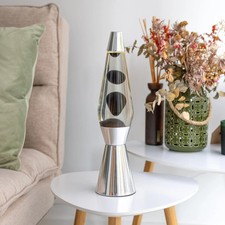 Lampe à Lave Rétro Noire 40
