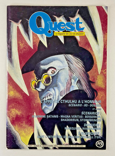 Magazine jdr quest 4 - -, n°4