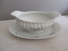 SAUCIERE EN PORCELAINE HAVILAND SERVICE TORS MUGUET MYOSOTIS