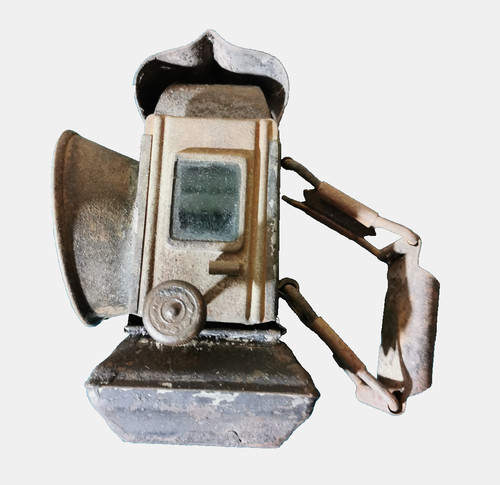 Ancienne lampe vélo à - lampe,