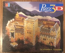Puzz 3D La Alhambra Granada Box Opened Bag Still Sealed