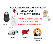ANDROID LOCATOR GPS SATELLITE TRACKER CAR MOTORCYCLE ZERO COST SMART TAG
