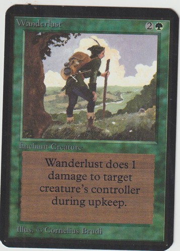 Carte alpha wanderlust mtg - x1,