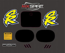 Graphic kit deco Origin 1994 Noir pour moto cross Honda QR 50 QR50 par MXSpirit