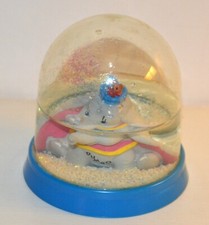 Boule à neige figurine DUMBO L'éléphant WALT DISNEY Bully Germany vintage