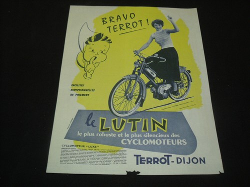 Feuillet publicitaire epoque - publicitaire,