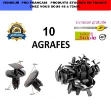 10  Agrafe, Rivet de Fixation