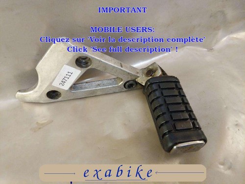Platine repose pied arriere - platine,