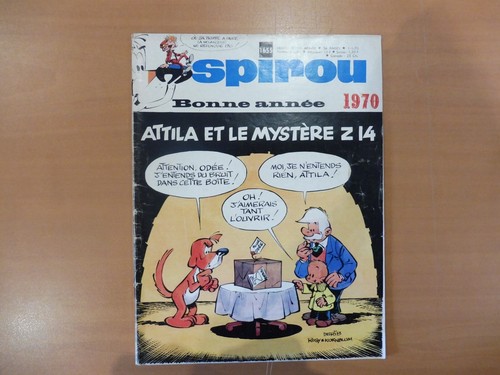 Ancienne spirou 1655 - bd,