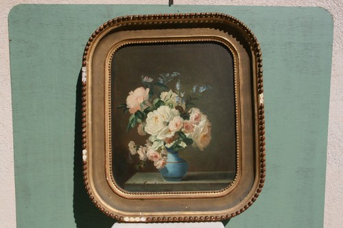 Tableau peinture huile toile - peinture, huile/toile