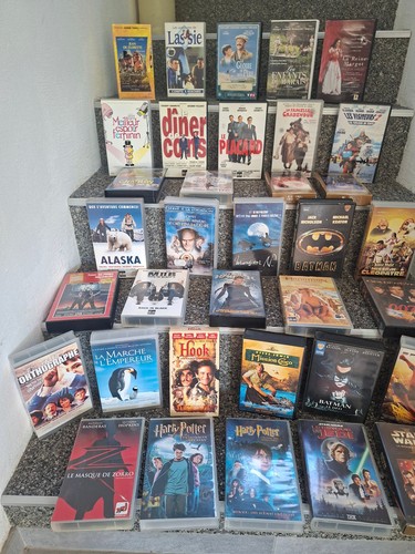 Lot cassettes k7 - 35,