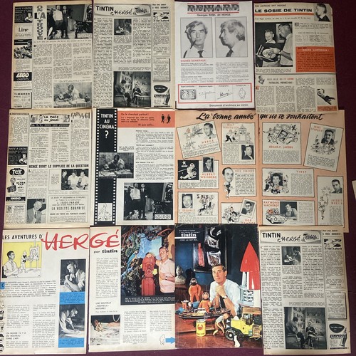 Hergé anciens articles - , du