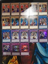 Yu-Gi-Oh! lot of 18 cards Harlequin Knight rare + super rare NM