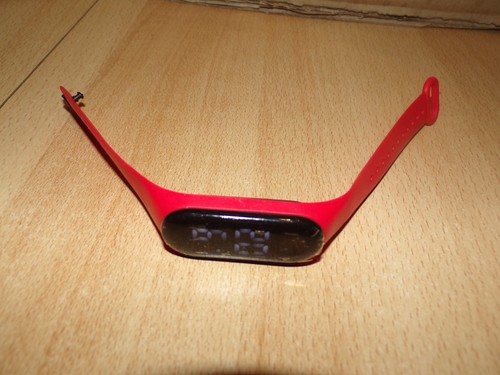 Montre enfant rouge led - montre,