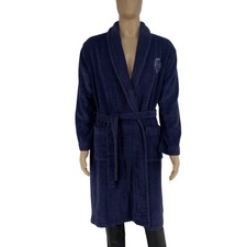 Gant Unisexe Bleu Marine Blason Écu Robe En Coton Modal Taille M