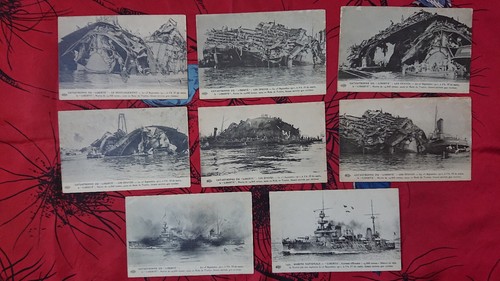 Lot cartes postales - lot, 8