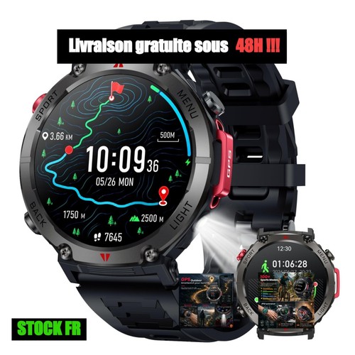 Montre connectée homme gps - montre,