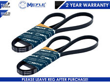 FOR BMW E36 E46 E39 X5 FAN ALTERNATOR CLIMATE POLY 2 BELT KIT MEYLE GERMANY
