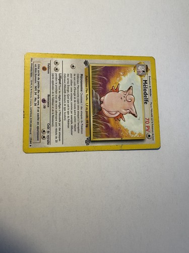 Carte pokémon mélodelfe - carte,