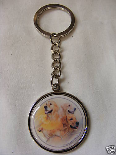 Porte clés métal - métal, chien
