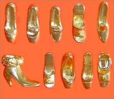 2005 ALCARA PUMPS DORES SHOE BOOT SLIPPER FEVE METAL 3D to choose from