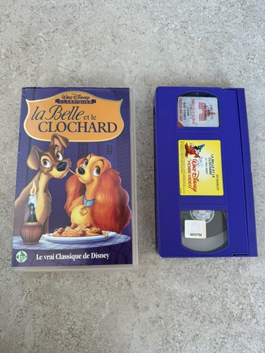 Cassette vhs disney - cassette, belle