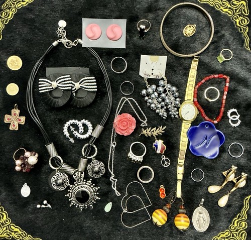 Lot bijoux anciens et - anciens,