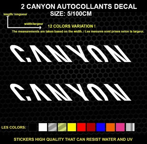 Canyon logo autocollant - ,