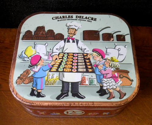 Boîte biscuits charles - biscuits,