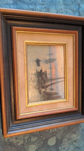 Tableau marine huile sur - marine,