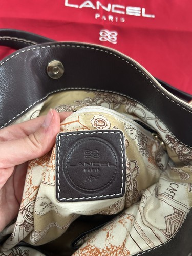 Lancel paris vintage black - lancel,