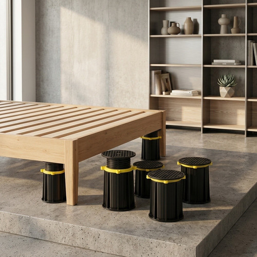 Pieds support lit - de,