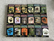 Collector Agatha Christie Mystery Collection 18Volumes Hardcover French Ed. 77+