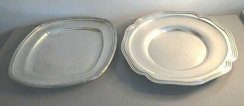 Plats métal argenté 1 - 2,