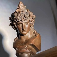 Sculpture buste de Dionysos en