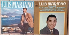 LOT 2 Disques Vinyle 45 Tours Luis MARIANO