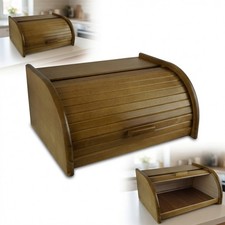 Grand coffre pain bois chêne