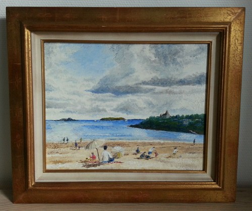 Tableau peinture huile sur - /,