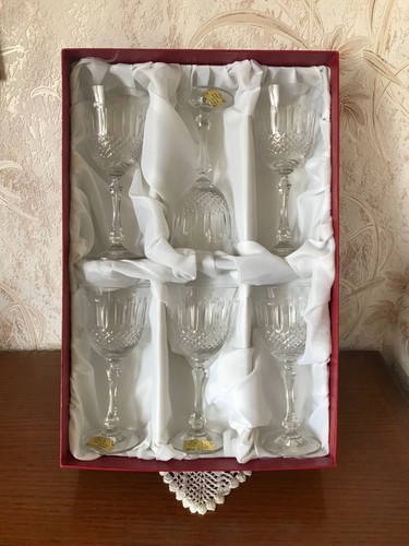 Verre vin cristal - a,