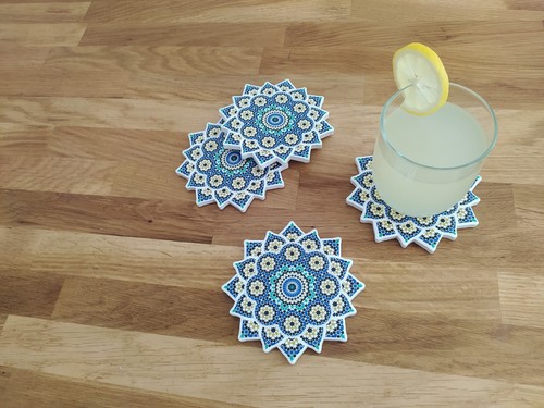 Set sous verre en - 6, sous-verre