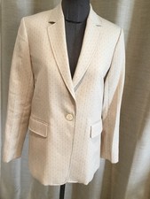Superbe Veste Beige Sandro 38 Neuve Étiquette 
