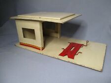 AN001 MAJOLU ?? OLD GARAGE GAS STATION WOOD GOOD CONDITION