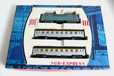TRAINS JOUEF  "HO"  COFFRET "SUD - EXPRESS"   BON ÉTAT  FONCTIONNE ANNÉES 60 N°2