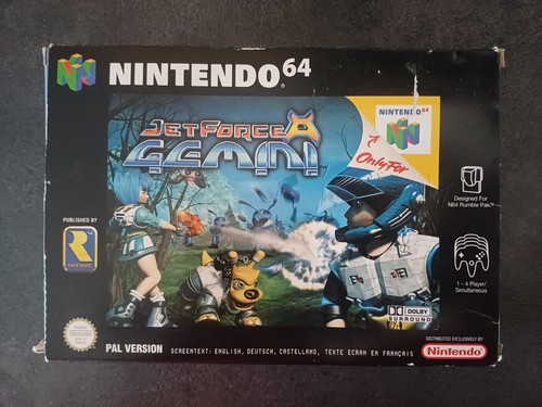Jeu jet force - en, boîte