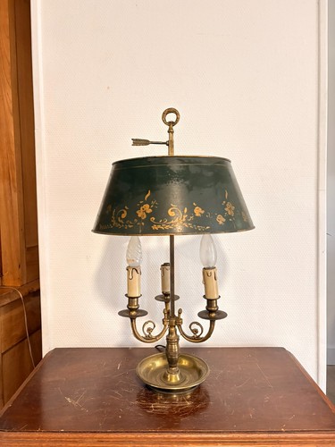 Ancien lampe bouillotte - lampe, trois