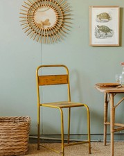 Claude, la chaise en métal