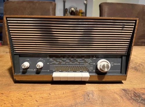 Radio vintage philips philetta - radio,